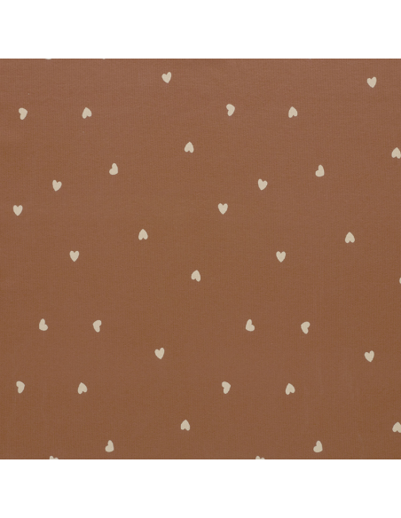 Ribbad Bomullsjersey Hearts