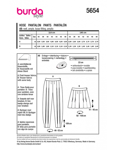 Burda 5654