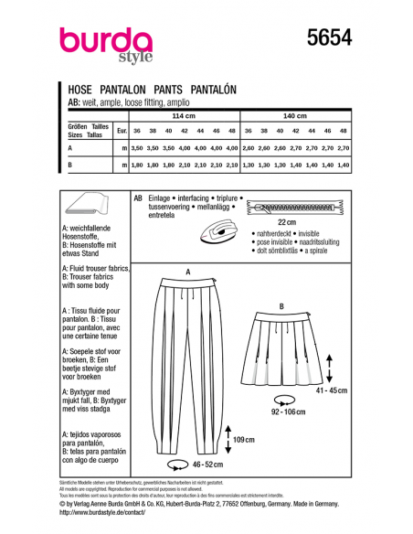 Burda 5654