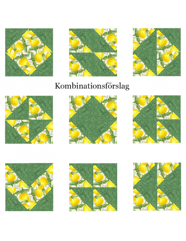 Sykit Grytlappar Lemon Bouquet