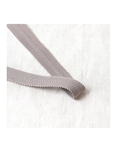 Kantband Vikbar Polyester Taupe 60