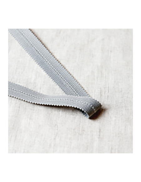 Kantband Vikbar Polyester Grå 38