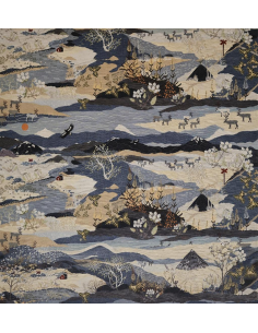 Fjällvandring Jacquard Blå