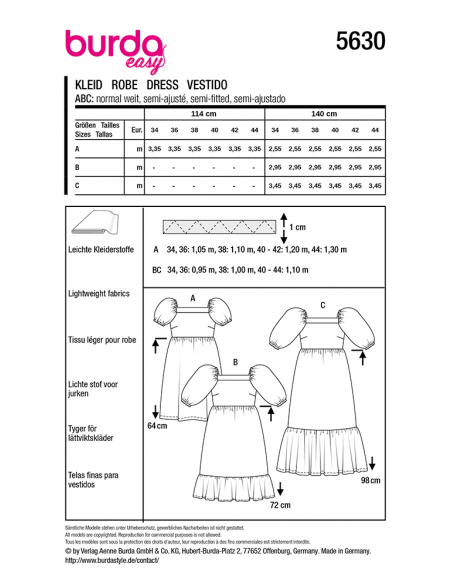 Burda 5630