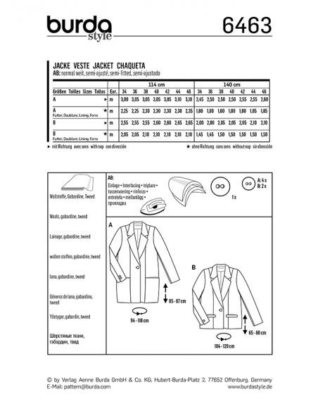 Burda 6463