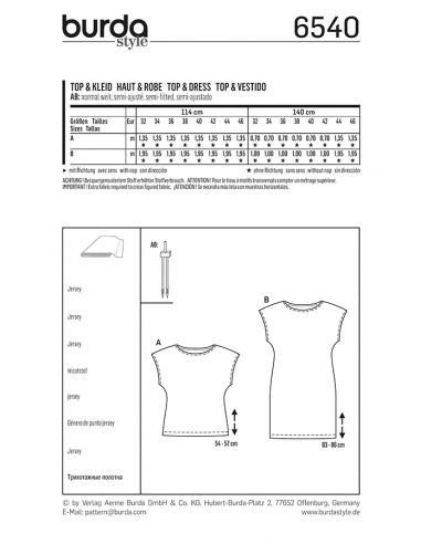 Burda 6540