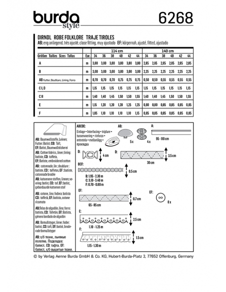Burda 6268