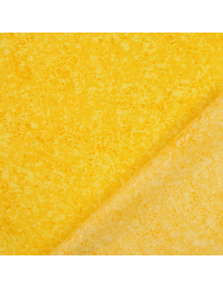 Bomullspoplin Stain Gul