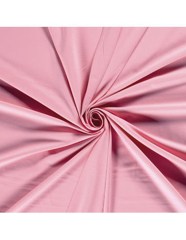 Bomullsjersey Enfärgad Rosa