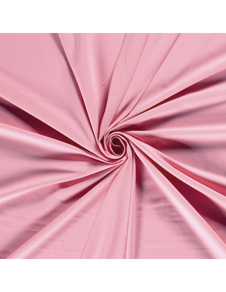Bomullsjersey Enfärgad Rosa