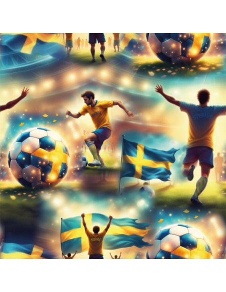 Bomullsjersey VM Game On Sverige