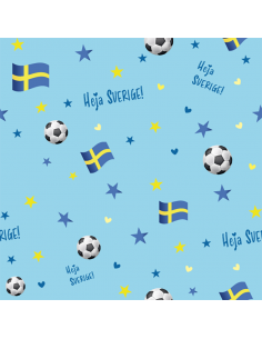 Bomullsjersey VM Heja Sverige