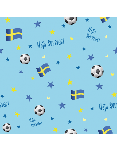 Bomullsjersey VM Heja Sverige