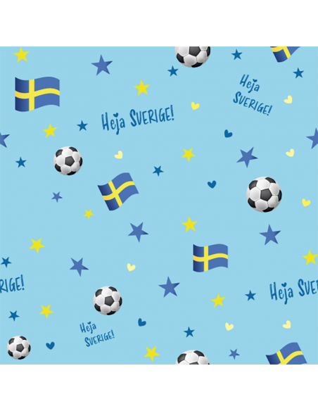 Bomullsjersey VM Heja Sverige
