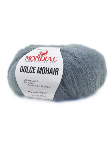 Mondial Dolce Mohair Blå 860