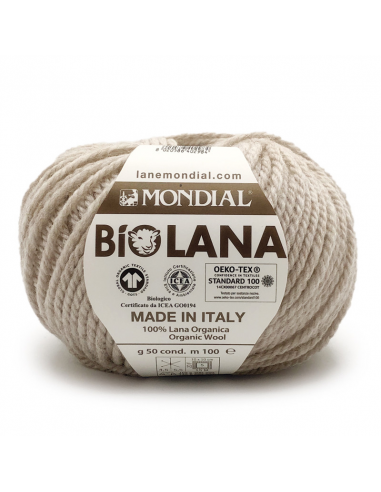 Mondial Bio Lana Beige 0341