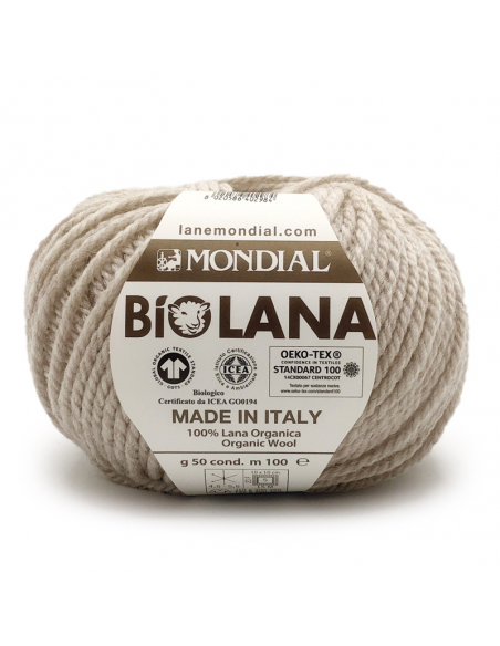 Mondial Bio Lana Beige 0341