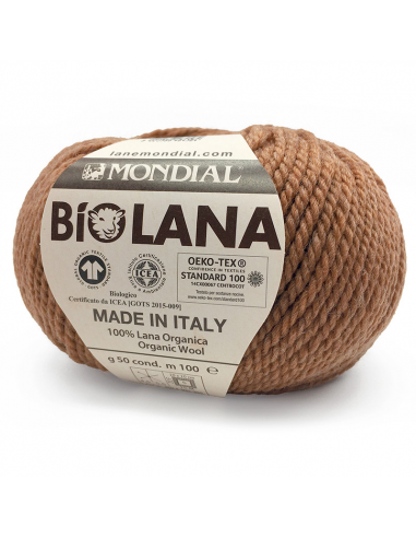 Mondial Bio Lana Ljusbrun 0367