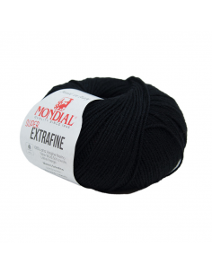 Mondial Extrafine Svart 0200