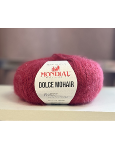 Mondial Dolce Mohair Röd 250