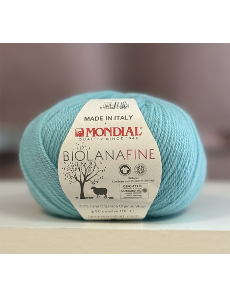 Mondial Bio Lana Fine Turkos 188