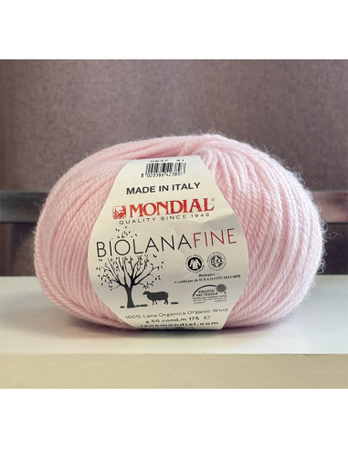 Mondial Bio Lana Fine Rosa 0837