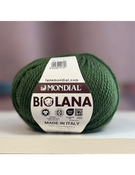 Mondial Bio Lana Grön 617