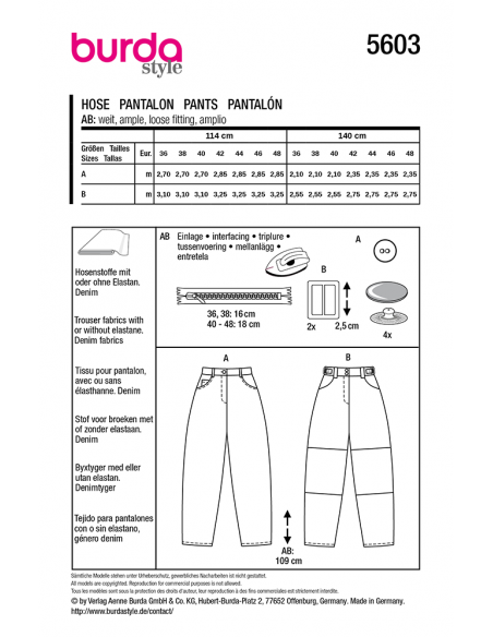 Burda 5603