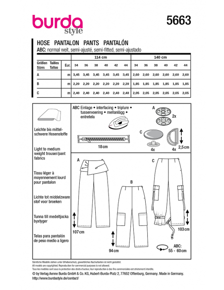 Burda 5663