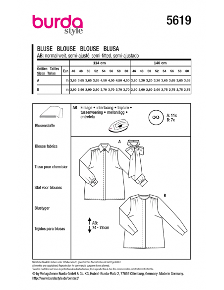 Burda 5619
