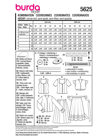 Burda 5625