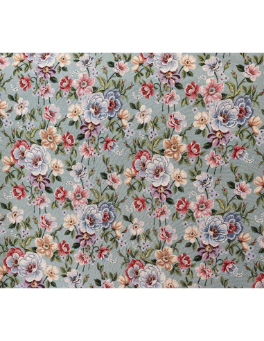 Jacquard Flowery Ljusgrön