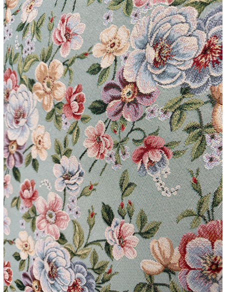 Jacquard Flowery Ljusgrön