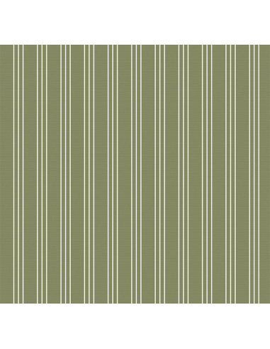 Uteväv Stripes Teflonbehandlad Grön