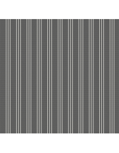 Uteväv Stripes Teflonbehandlad Grå