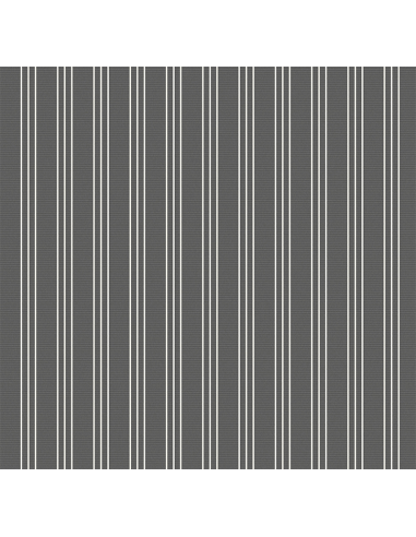Uteväv Stripes Teflonbehandlad Grå