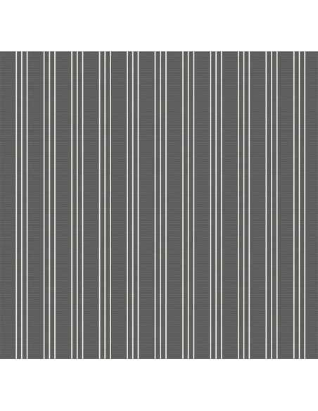 Uteväv Stripes Teflonbehandlad Grå