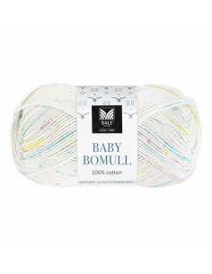 Dale Garn Baby Bomull Print Pastell