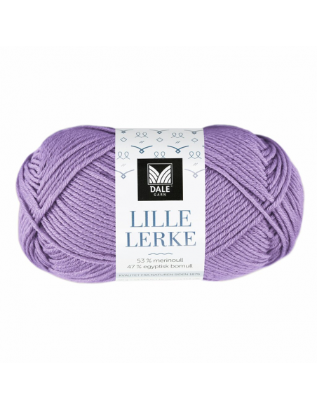 Dale Garn Lille Lerke Ljus Lavendel