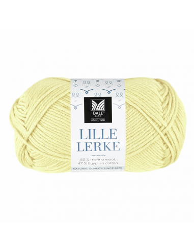 Dale Garn Lille Lerke Ljusgul