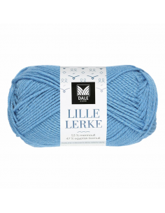 Dale Garn Lille Lerke Isblå