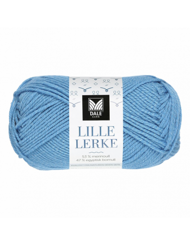 Dale Garn Lille Lerke Isblå