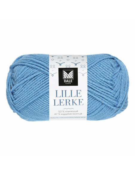 Dale Garn Lille Lerke Isblå