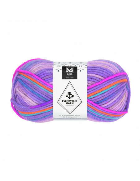 Dale Garn Eventyrlig Lavendel Stripes