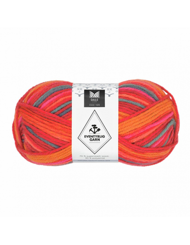 Dale Garn Eventyrlig Lava Stripes
