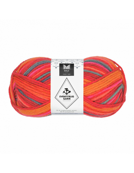 Dale Garn Eventyrlig Lava Stripes