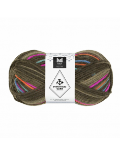 Dale Garn Eventyrlig Mokka Stripes