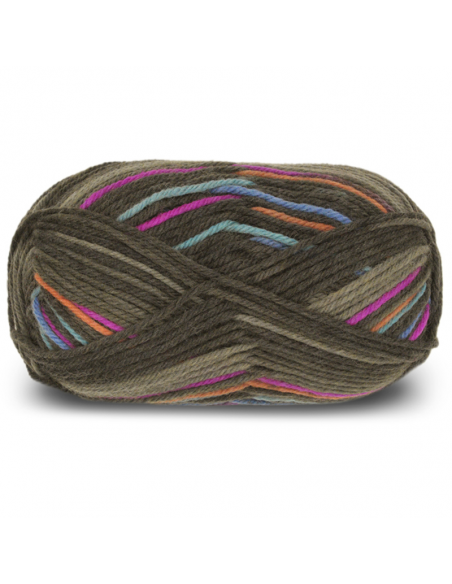 Dale Garn Eventyrlig Mokka Stripes