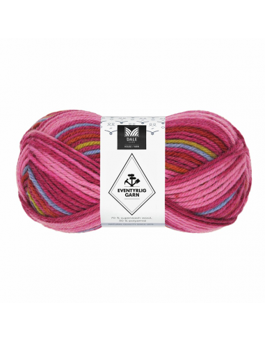 Dale Garn Eventyrlig Hallon Stripes