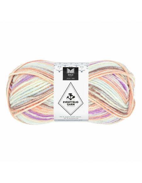Dale Garn Eventyrlig Rosa Stripes